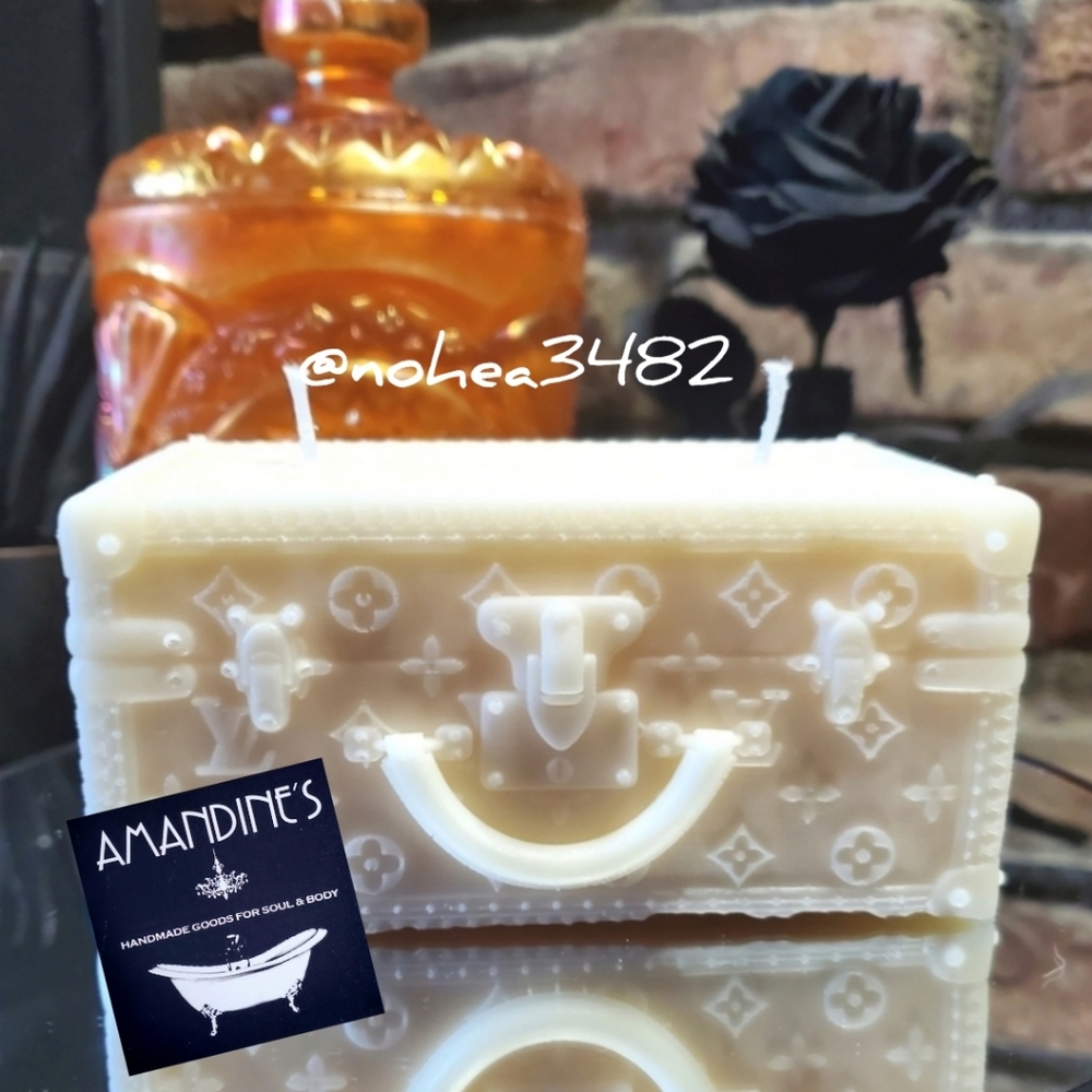 Large Decorative Soy Candle #3